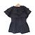 Autre Marque Camicetta con volant sovrapposti CITYSHOP Nero