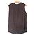 Autre Marque Blusa sem mangas listrada ESTNATION Marrom
