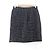 Autre Marque Mini falda ajustada ADORE con patrón Lame Negro