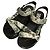 Autre Marque Sandali con platform No Name POPPY SUNSET Nero