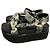 Autre Marque Sandali con platform No Name POPPY SUNSET Nero - vista 6