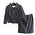 Autre Marque Completo Rene 100% seta Nero