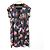 Vestido Paul Smith BLACK con estampado de flores Negro Multicolor