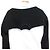 Autre Marque Camicetta in maglia a maniche lunghe a strati Alexander Wang Nero Bianco - vista 5