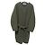 Autre Marque abrigo largo archi BOA FLEECE Verde Caqui