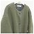 Autre Marque abrigo largo archi BOA FLEECE Verde Caqui - vista 3