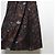 Autre Marque Saia maxi em mistura de seda com jacquard floral Drawer Marrom - vista 4