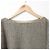 Autre Marque Liesse Mohair-Strickpullover mit Boot Ausschnitt Braun - Ansicht 3