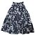 Autre Marque Falda larga acampanada con estampado FRAY I.D Azul Azul marino