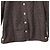 Chaqueta acolchada de nylon Coach Signature Castaño Azul - vista 5
