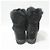 Autre Marque Paloma Barceló Rabbit Fur Short Boots Black - view 2