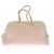 Jacquemus Borsa beige in suede 'Le Grand Turismo' effetto coccodrillo - vista 2