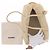 Jacquemus Borsa beige in suede 'Le Grand Turismo' effetto coccodrillo - vista 6