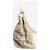 Fendi Borsa a tracolla in tweed Neutral Peekaboo - vista 2