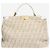 Fendi Borsa a tracolla in tweed Neutral Peekaboo - vista 3