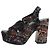 Etro Multicolour paisley platform sandals - size EU 38 Multiple colors