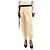 Brunello Cucinelli Cremefarbene Seidenhose mit Rockteil - Größe UK 6 Roh