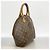 Borsa Louis Vuitton Monogram Ellipse MM Marrone - vista 2