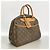 Borsa Louis Vuitton Monogram Deauville Marrone - vista 2