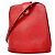 Louis Vuitton Epi Cluny Schultertasche Rot