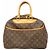 Borsa Louis Vuitton Monogram Deauville Marrone