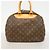 Borsa Louis Vuitton Monogram Deauville Marrone - vista 12