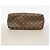 Borsa Louis Vuitton Monogram Deauville Marrone - vista 3