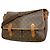 Borsa a tracolla Louis Vuitton Monogram Gibeciere GM Marrone