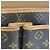 Borsa a tracolla Louis Vuitton Monogram Gibeciere GM Marrone - vista 11