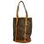 Borsa Tote Louis Vuitton Monogram Bucket GM M42236 Marrone