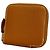 Hermès Tarjetero compacto de seda Azap Long Hermes Dorado