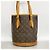 Louis Vuitton Monogram Bucket PM Tote Bag Brown - view 10