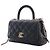 Coco Handle Borsa Chanel Black Extra Mini Quilted Caviar Coco Top Handle Nero - vista 3