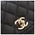 Coco Handle Borsa Chanel Black Extra Mini Quilted Caviar Coco Top Handle Nero - vista 8
