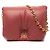 LOEWE Borsa Goya Puffer in agnello lucido rosa con catena