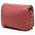 LOEWE Borsa Goya Puffer in agnello lucido rosa con catena - vista 2