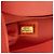 Boy Flap in tweed arancione e agnello misura Medium di Chanel Pesca - vista 6