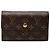 Louis Vuitton Alexandra Small Wallet Monogram Braun