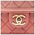 Chanel Pink Small Quilted Caviar Sunset On The Sea Flap Rosa - vista 5