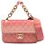 Chanel Pink Small Quilted Caviar Sunset On The Sea Flap Rosa - vista 7