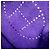 Hermès Purple Clemence Evelyne III PM Porpora - vista 6