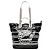 Borsa Chanel Black Coated Canvas La Pausa Bay Shopping Nero
