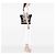 Borsa Chanel Black Coated Canvas La Pausa Bay Shopping Nero - vista 8