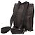 Hermès Herline Rucksack PM aus grauem Canvas Marrom - vista 2