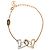 Bracciale Fall in Love in ottone placcato oro Louis Vuitton D'oro
