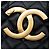 Borsa a tracolla Chanel Black Small Quilted Lambskin Giant CC Chain Compartment Nero - vista 5