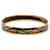 Hermès Black Narrow Qu Importe le Flacon Enamel Bangle 62  - view 2
