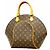 Borsa Louis Vuitton Monogram Ellipse MM Marrone