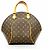 Borsa Louis Vuitton Monogram Ellipse MM Marrone - vista 13