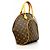 Borsa Louis Vuitton Monogram Ellipse MM Marrone - vista 2